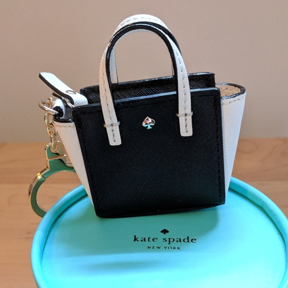Kate Spade mini purse keychain